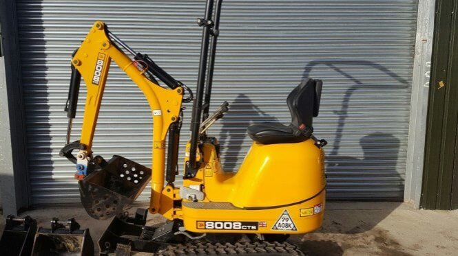 JCB 8008CTS Micro-Digger
